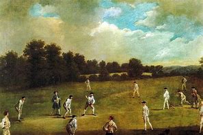 Image result for Cricket Action Paintings