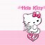 Image result for Hello Kitty with Pink Heart Background