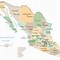 Image result for Free Map of Mexico
