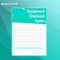 Image result for Equipment Issue Form Template