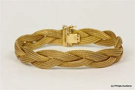 Image result for Woven Gold Bracelet