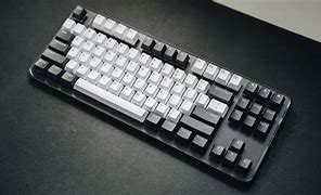 Image result for Black Keyboard White LED