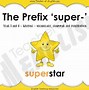 Image result for Super Prefix
