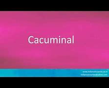 Image result for cacuminal