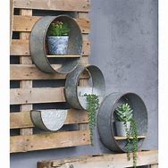 Image result for Galvanized Outdoor Wall Decor