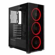 Image result for Red LED PC Case