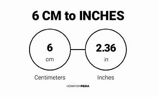 Image result for How Long Is 6 Centimeters