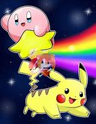 Image result for Kirby X Pikachu