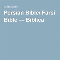 Image result for Farsi Bible