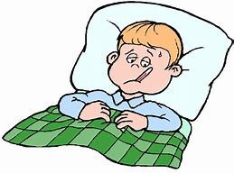 Image result for A Sick Child Clip Art