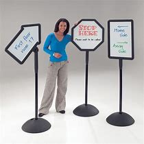Image result for Freestanding Sign Stand