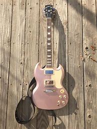 Image result for 2019 Gibson SG Rose Gold