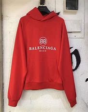 Image result for red balenciaga hoodies