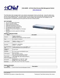 Image result for CNET Product Specification