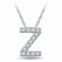 Image result for Black Letter Z Necklace