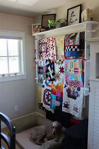 Image result for Creative Ways to Display Quilts