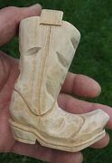 Image result for Wood Carved Boots
