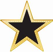 Image result for Transparent Gold Star Images