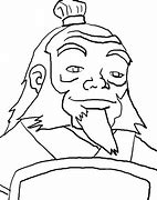 Image result for Uncle Iroh Black and White SVG