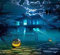Image result for Haunted House Backdrop