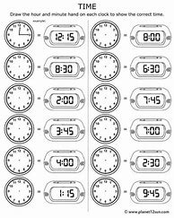 Image result for Telling Time Digital Clock