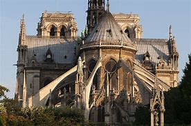 Image result for Notre Dame Cathedral Flying Buttress