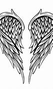 Image result for Angel Wings Drawing Template