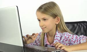 Image result for Small Kid with Computer