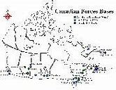 Image result for Canadian Forces Bases Map