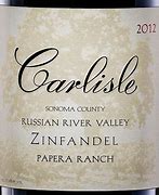 Image result for Carlisle Zinfandel Papera Ranch