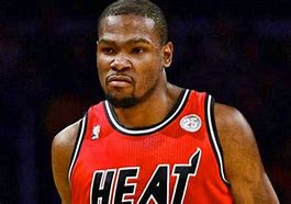 Image result for Kevin Durant in Miami Heat Jersey