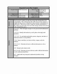 Image result for Singapore Math Lesson Plan Template