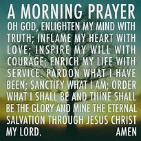 Image result for Morning Prayer Inspirations