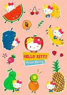 Image result for Tokidoki X Hello Kitty Fruit Stickers