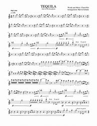 Image result for Tequila Sheet Music for Tenor Sax