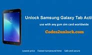 Image result for Samsung Tablet Unlock Codes