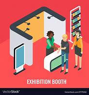 Image result for Trade Show Booth Vector