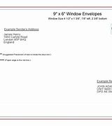 Image result for Window Envelope Address Template