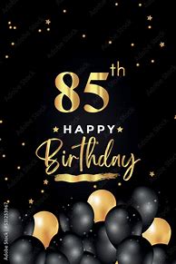 Image result for 85th Birthday Background
