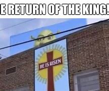 Image result for Jesus Easter Return Ta Da Meme