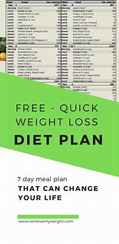 Image result for Weight Loss Diet Sample Menu
