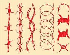 Image result for Barbed Wire Drawing