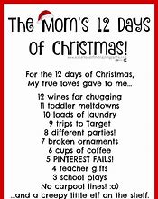 Image result for 12 Days of Christmas Humorous