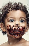 Image result for Chocolate Smeared Face