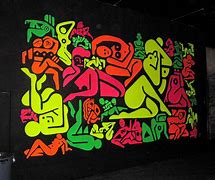 Image result for Glow in the Dark Graffiti