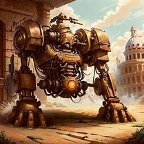 Image result for Steampunk Mech