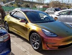 Image result for Golden Tesla