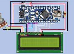 Image result for 1602A LCD Schematics
