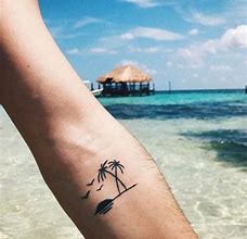 Image result for Small Tropical Tattoos
