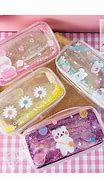 Image result for Pencil Case Clear with Glitter